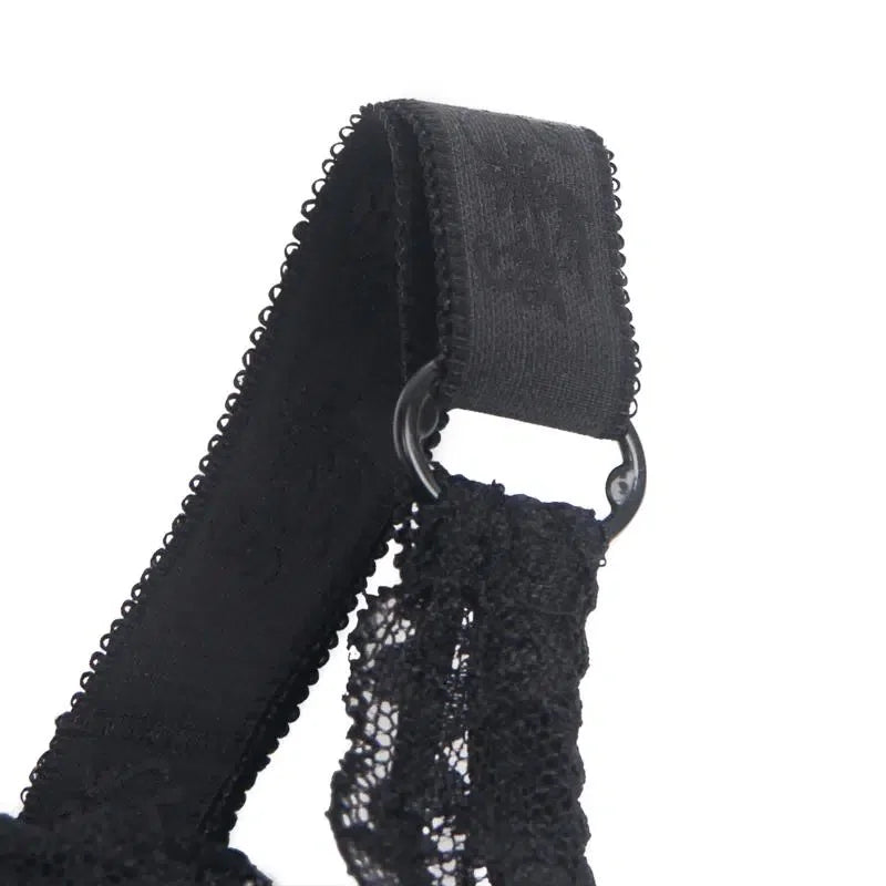 Forførende blondetouch – perfekt støtte og eleganse - sort