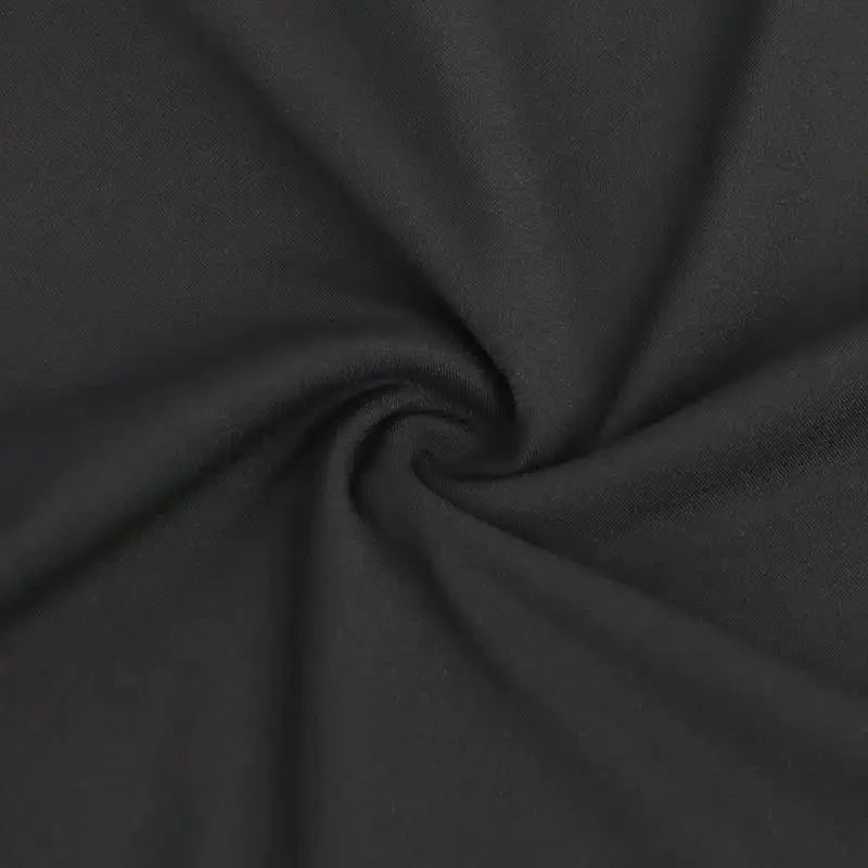 Minimalistisk Kortermet Bodysuit - sort