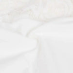 Sexy Blonder Bodysuit med V-hals - hvit