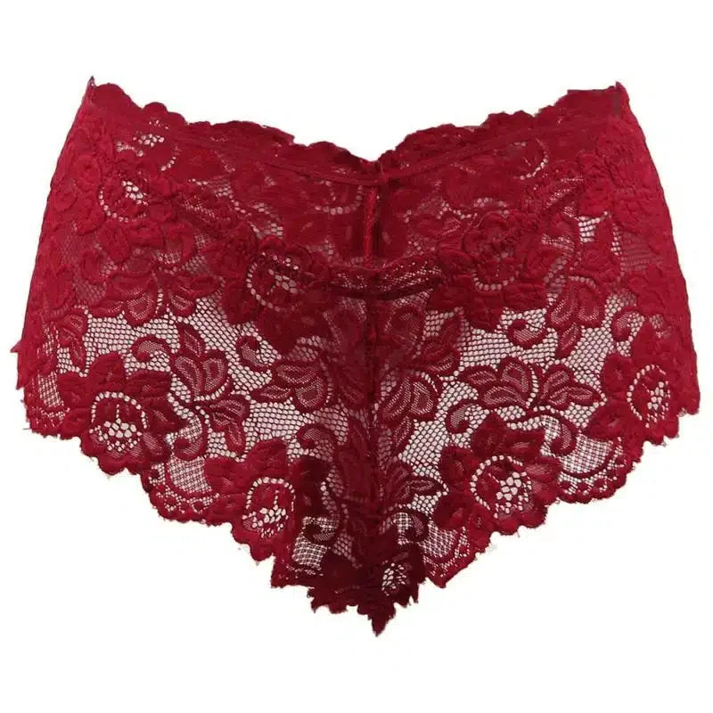 Sexy Blonde Panty - rød