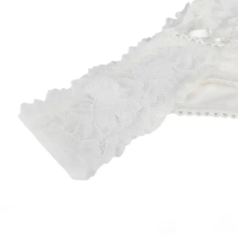 Sexy Blonde Panty i Ice Silk - hvit