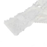 Sexy Blonde Panty i Ice Silk - hvit