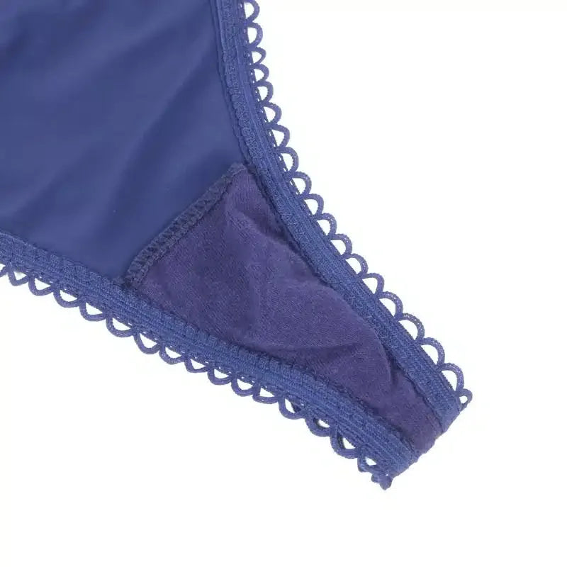 Sexy Blonde Panty i Ice Silk - blå