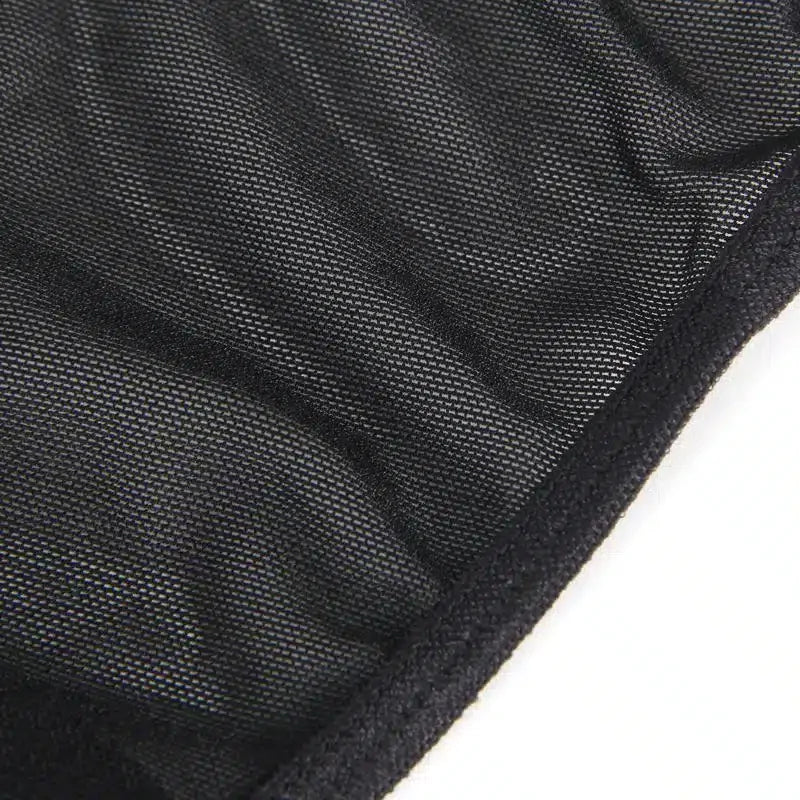 Sexy G-String med Diamantlenke - sort