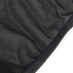 Sexy G-String med Diamantlenke - sort