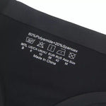 Sexy Sømløs Truse med Lav Midje - sort