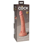 King Cock Elite - Lys Dual Density Silikondildo 18cm