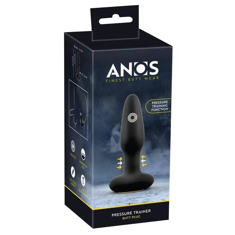 ANOS Pressure Trainer – Vibrerende Buttplugg med Trykksensor