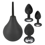 Black Velvets Anal Kit – 4-delt Nytelsespakke for Bakdøren