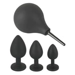 Black Velvets Anal Kit – 4-delt Nytelsespakke for Bakdøren