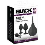 Black Velvets Anal Kit – 4-delt Nytelsespakke for Bakdøren