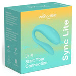 We-Vibe Sync Lite teal wearable vibrator in packaging, app controlled couples toy