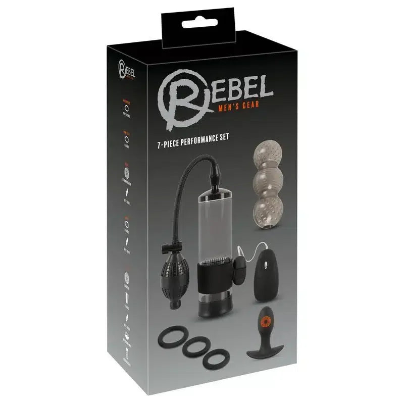 Rebel - 7 Piece Performance Set – Alt-i-ett sett for menn