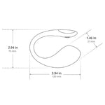 Lovense Lush 4 - G-punktvibrator med appstyring og lysshow