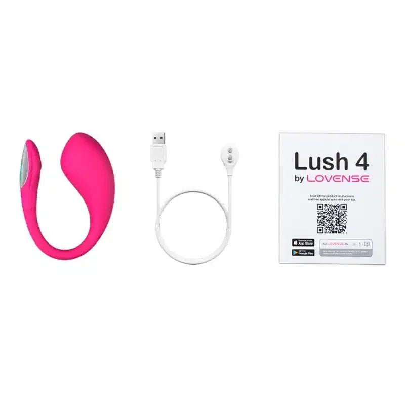 Lovense Lush 4 - G-punktvibrator med appstyring og lysshow