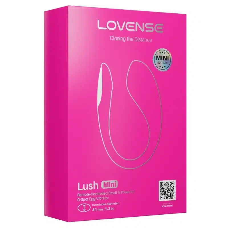 Lovense Lush Mini - G-punktvibrator med appstyring og lysshow
