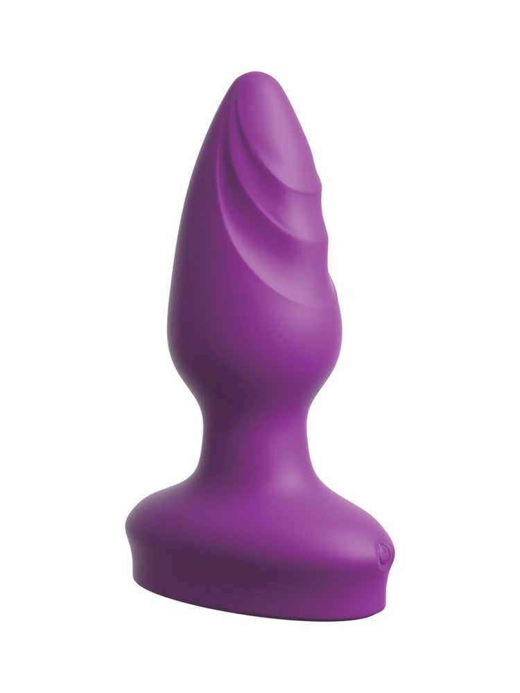 Analplugg med ergonomisk form og bred base for trygg bruk