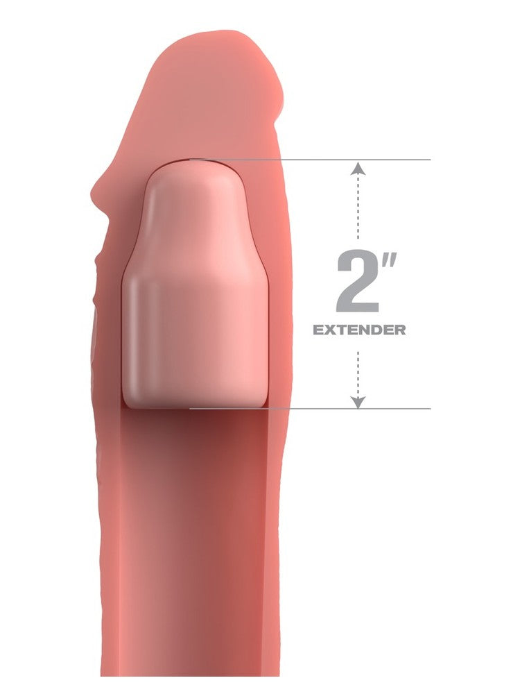 Penisforlenger med 2 tommer forlengelse – detaljvisning