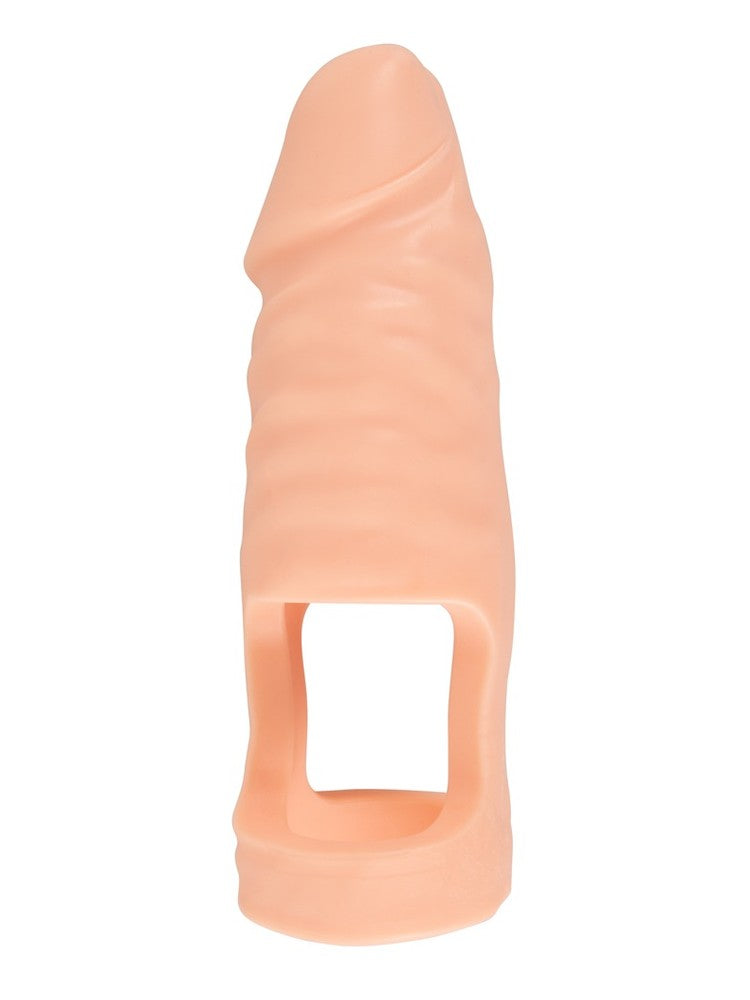 Ball stretcher med dildo – frontvy