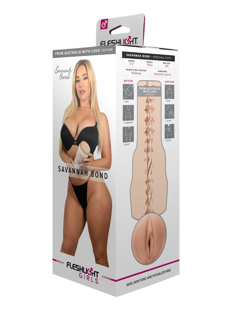 Fleshlight Girls - Savannah Bond From Australia With Love