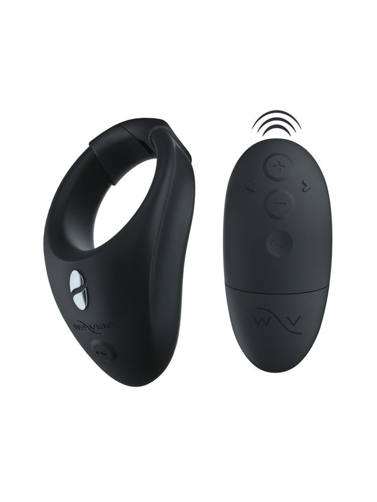 We-Vibe Pivot vibrerende penisring med trådløs fjernkontroll i svart silikon
