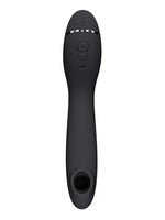G-punkt vibrator sett forfra med enkle kontrollknapper for intensitet og funksjoner
