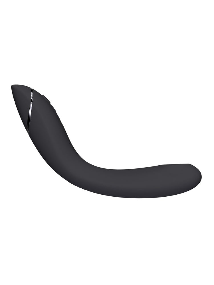 Buet vibrator designet for presis stimulering av G-punktet