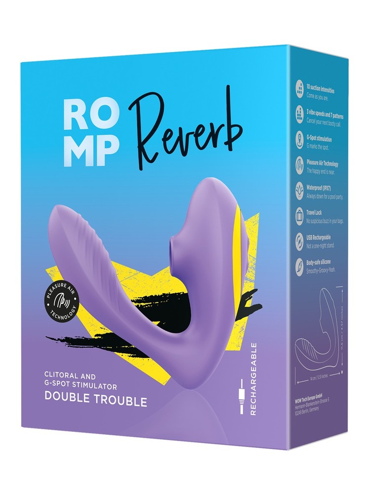ROMP Reverb – esken til G-punktvibratoren med lufttrykk