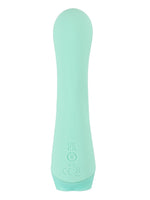 Bakside av vibrator med glatt silikonfinish og diskret design