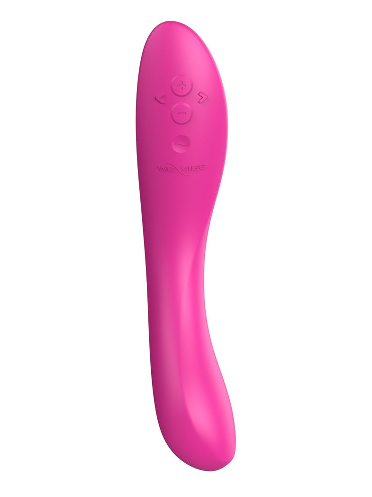 Rosa G-punkt vibrator fra We-Vibe med buet design for presis stimulering
