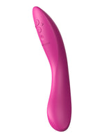 Sideprofil av fleksibel G-punkt vibrator som tilpasser seg kroppens kurver