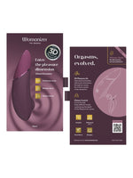 Emballasje sett fra siden med 3D Pleasure Air-logo.