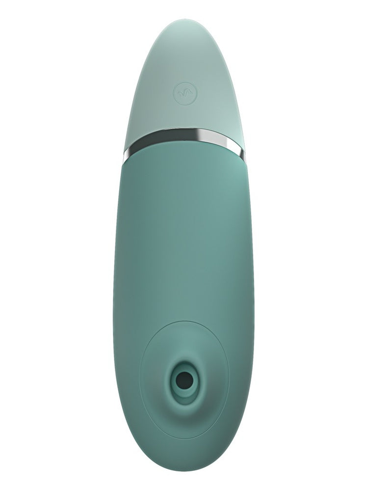 Womanizer Next sett forfra, med synlig stimulatorhode og åpning.