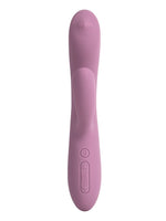 Rabbit vibrator sett forfra med intuitive knapper for enkel styring av vibrasjonsnivåer