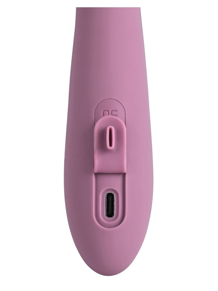Ladeport med magnetisk USB-lading på vanntett rabbit vibrator