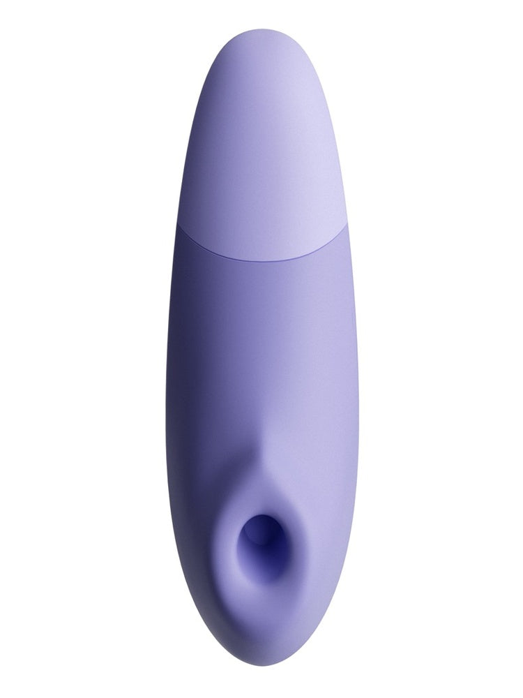 Womanizer Enhance i lilla, sett forfra med ergonomisk form.