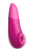 Illustrasjon som viser Pleasure Air-stimulering fra stimulatorhodet.