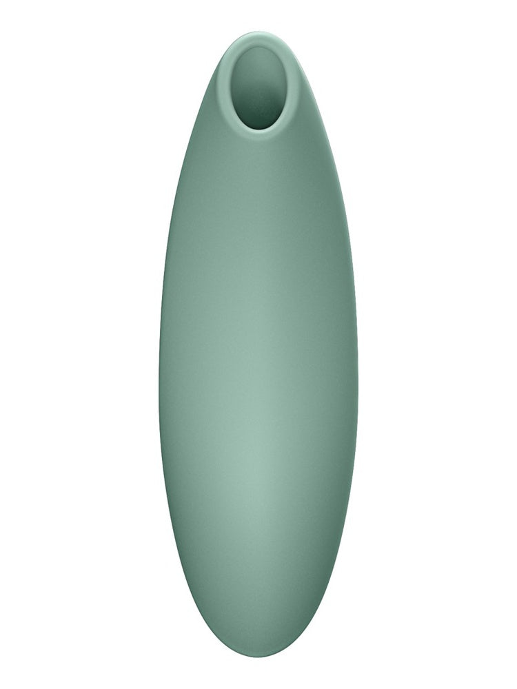 We-Vibe Melt 2 sett ovenfra, med oval form og stimulatoråpning.