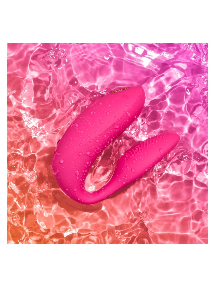 We-Vibe Chorus Pro Rosa – vanntett parvibrator i vann