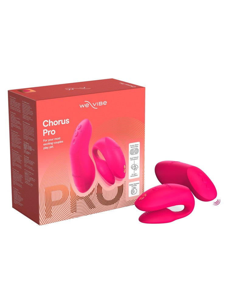 We-Vibe Chorus Pro Rosa – forpakning med parvibrator og fjernkontroll