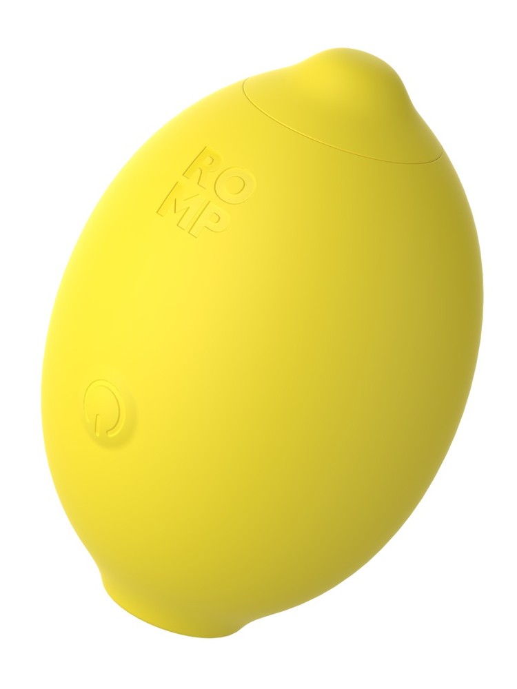 ROMP Lemon Crush – sitronformet klitorisstimulator med åpningen for lufttrykk