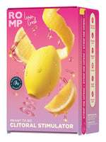 ROMP Lemon Crush – forsiden av den rosa esken