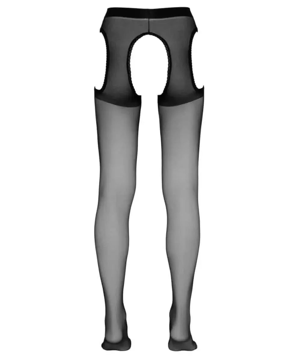 Cottelli - Strømpebukser med åpent skritt