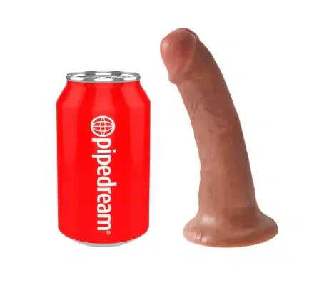 King Cock - Tan Realistisk Dildo 15 cm