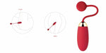 Svakom - Ella Vibrerende Egg Rød