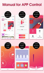 Svakom - Ella Vibrerende Egg Rød