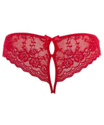 Cottelli Collection - Blondehipster Med Utskjæring Rød