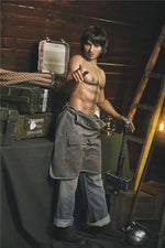 Filip. Realistisk mannlig sexdukke i silikon. 162 cm høy og veier 38 kg.