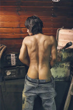 Filip. Realistisk mannlig sexdukke i silikon. 162 cm høy og veier 38 kg.