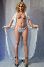 Ingeborg. Realistisk sexdukke. 158 cm høy og veier 41 kg. Komplett med lyd og varmeutstyr. Flere tilpasninger. Oral, vaginal og anal åpning.